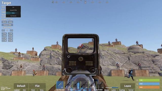 Testing the best rust recoil script... смотреть онлайн