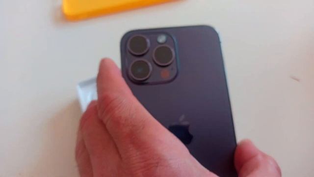 iPhone 14 Pro max, 256 гб. Распаковка. Цвет глубокий фиолетовый. смотреть онлайн
