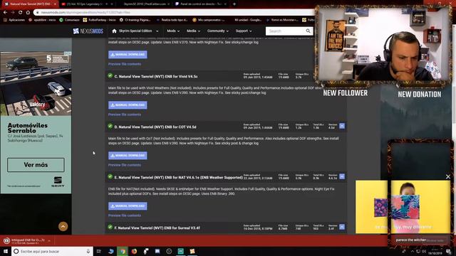 🐉MODEANDO SKYRIM para convertirlo en un juego 2019🎮 смотреть онлайн