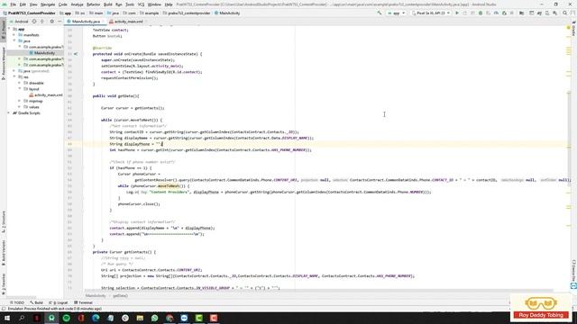 [Praktikum PAM w07s03] Implementasi Broadcast Receiver dan Content Provider Pada Android смотреть онлайн