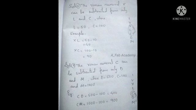 Roman numbers X and C can be subtracted from only two roman numerals смотреть онлайн