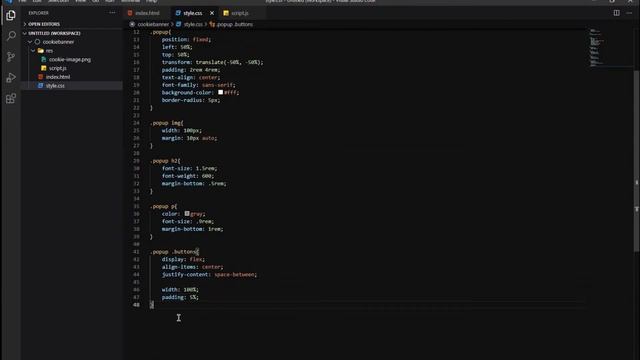 Cookiebanner in HTML, CSS & Javascript [Tutorial] смотреть онлайн