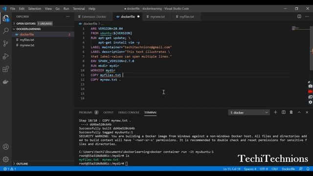 Dockerfile for beginners | 7. COPY command in Dockerfile смотреть онлайн