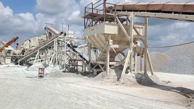 Terex Stone Crusher 200 TPH Plant crushing plant смотреть онлайн