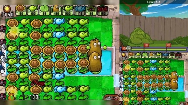 Plants vs. Zombies [Nintendo DS] FULL Walkthrough - Gameplay