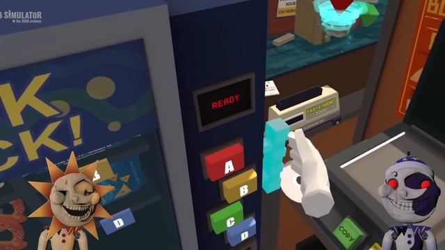 Moon WORST EMPLOYEE of the MONTH!? in Job Simulator VR смотреть онлайн