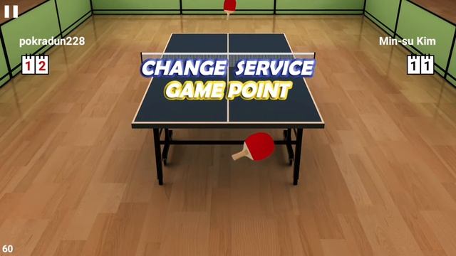 Играем в Virtual Table Tennis смотреть онлайн