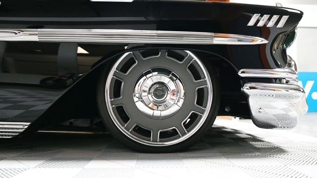 1958 Impala with Nostalgic Series CLASSICO 2-Piece Billet Wheels смотреть онлайн