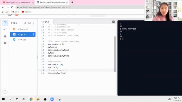DearPiggy's Introduction to JavaScript - Operations and Data Types смотреть онлайн