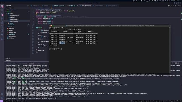 Using sequalize JS in a node project смотреть онлайн