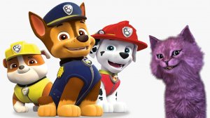 Щенячий патруль спасает мир с говорящим Котенком Аби - Paw Patrol часть 1