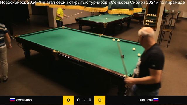 Кусенко - Ершов. Новосибирск. 1 этап "Сеньоры Сибири" по московской пирамиде смотреть онлайн