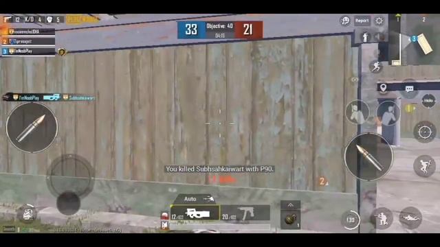 PUBG Mobile P90 gun gameplay - TDM Montage | PUBG MOBILE New update смотреть онлайн