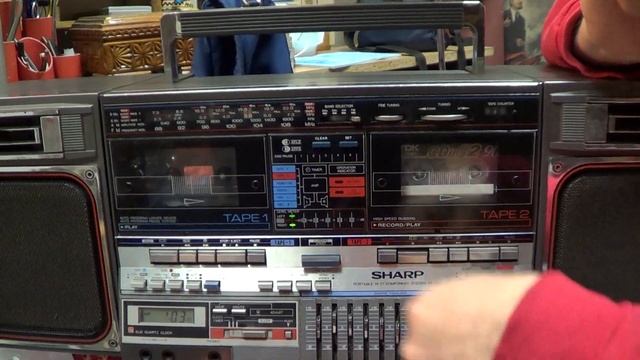 Тестирование магнитола SHARP GF 800 Z. смотреть онлайн