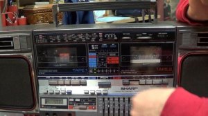 Тестирование магнитола SHARP GF 800 Z.