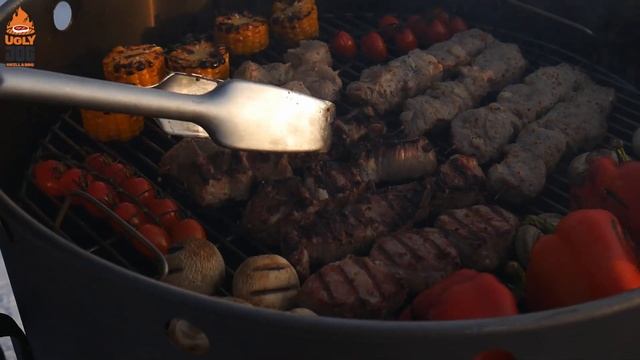 Шашлык на гриле Углежог зимой в Green Rancho смотреть онлайн