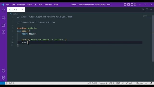 c program to convert dollar to rupee смотреть онлайн