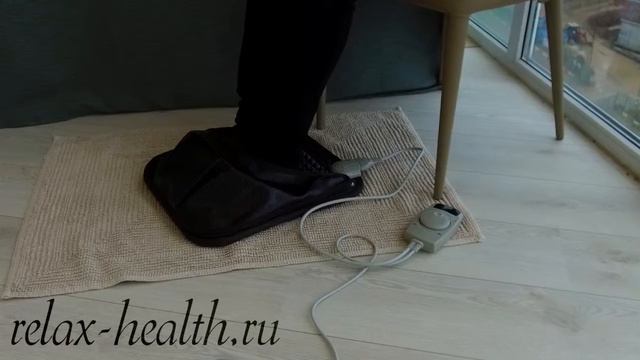 Турмалиновый коврик (380x420мм) с подогревом для ног Health & Relax PR-F01C смотреть онлайн