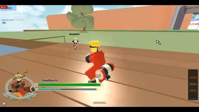 Roblox-Naruto Shippuden Ultimate Ninja Storm Generations Gameplay смотреть онлайн