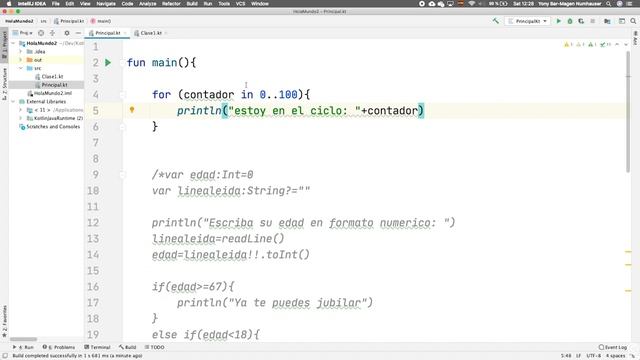 Programación en Kotlin: Bucles смотреть онлайн