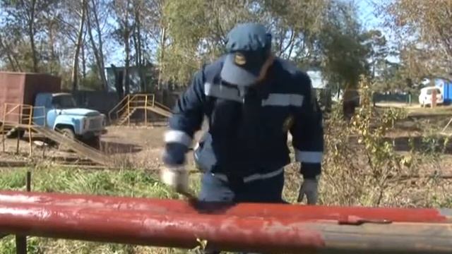 21 09 13 спасатели красят новую теплотрассу в Гродеково смотреть онлайн
