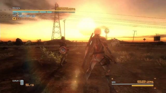 Metal Gear Rising Revengeance - Jetstream Sam Boss Battle Perfect Parry Tutorial (Revengeance Mode) смотреть онлайн