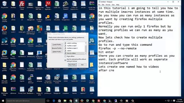 how to run multiple imacros by creating firefox profiles035 смотреть онлайн