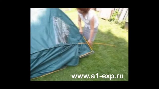 Видеоинструкция по сборке 4-х местной палатки Greenell "Leitrim 4" ("Литрим 4") смотреть онлайн