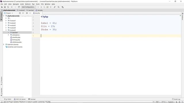 PHP: The FOR Loop смотреть онлайн