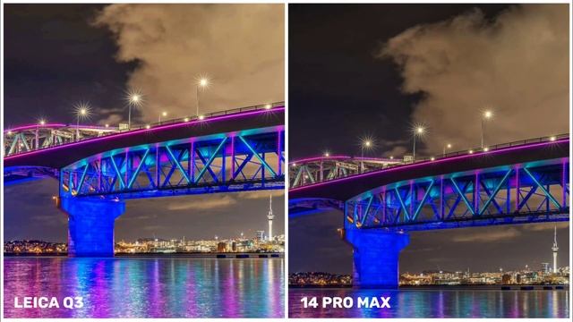 Leica Q3 VS iPhone 14 Pro Max | Night Mode Camera Test смотреть онлайн