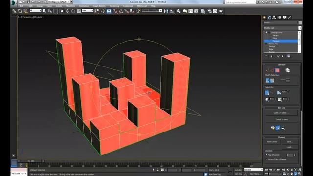 3Ds MAX как правильно наложить текстуру на модель (Настройки текстуры)