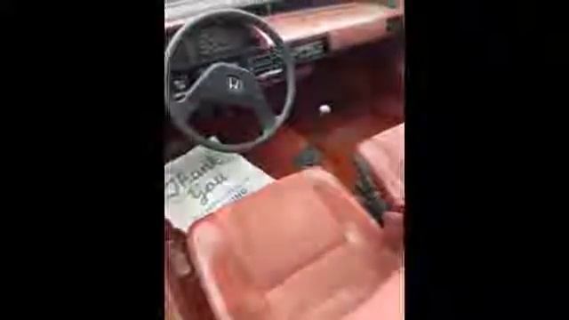 Brand New 1985 Honda Civic with 0 KM sold for $7,000 смотреть онлайн