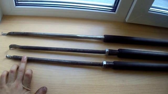 Токарный резец и новая трубка.Как крепить короткий резец на ручку.Forged turning tool for wood. смотреть онлайн