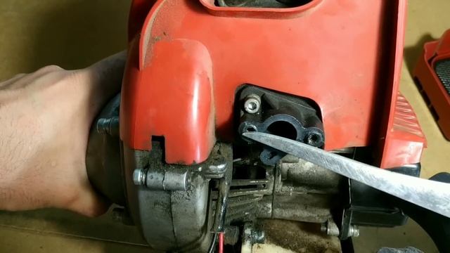 Не заводится мотокоса из-за подсоса воздуха смотреть онлайн