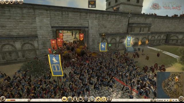 Total War:Rome 2 Emperor Edition - Тест Осада Города смотреть онлайн