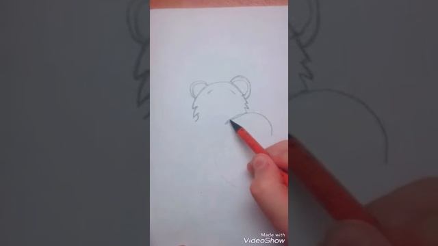 Рисую карандашом медведя ч.1. смотреть онлайн