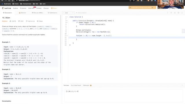 How to Answer the 3Sum (LeetCode) Coding Interview Question смотреть онлайн