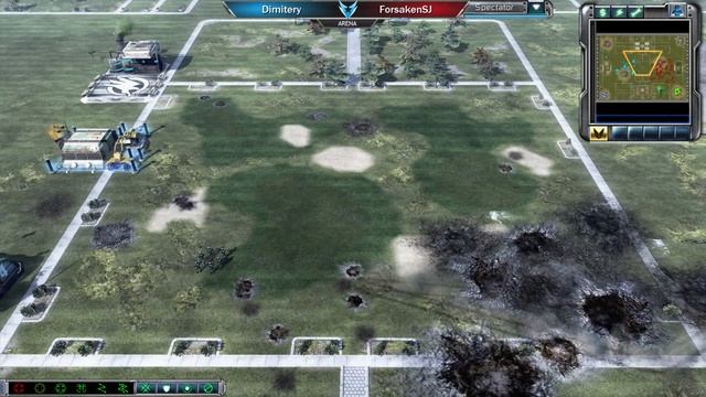 C&C3: Kane's Wrath 1v1 - Dimitery (Z) vs. ForsakenSJ (BH) смотреть онлайн