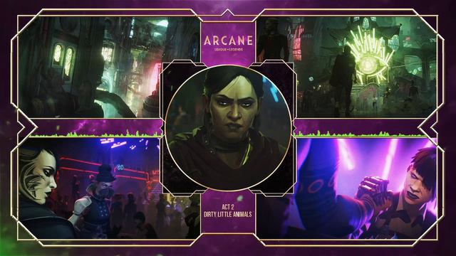 Arcane - Act 2 | Bones UK - Dirty Little Animals + Vi Reveal | League of Legends Music смотреть онлайн