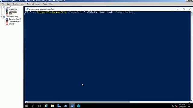 Containerised IIS application to windows container смотреть онлайн