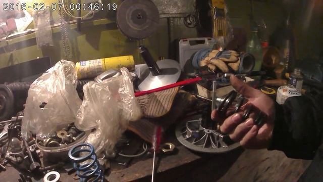 замена пружины на вариаторе Powerbloc 80 стелс викинг 800 смотреть онлайн