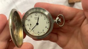 Видеообзор на музыкальные карманные часы Молния Челябинского ЧЗ