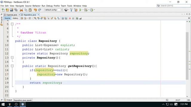 2 - Personal Expense Manager Project Work Part2 - Java Training By eZeon смотреть онлайн