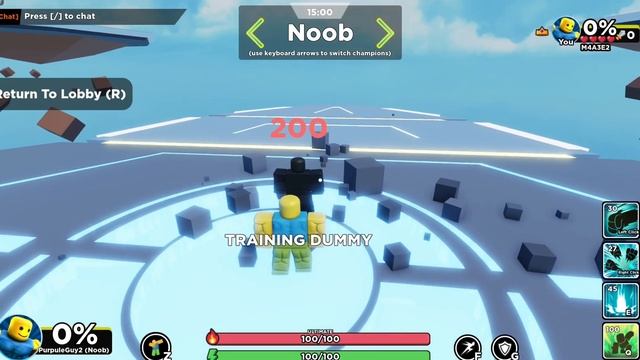 TESTING THE NEW NOOB CHAMPION | Encounters (Roblox) смотреть онлайн