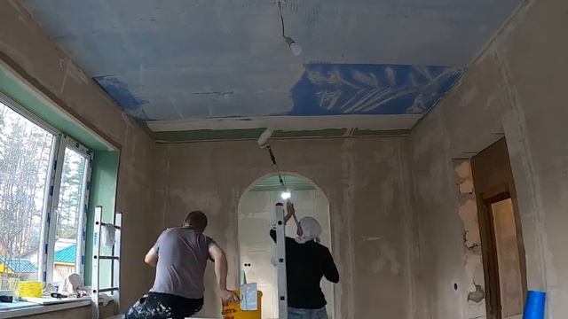 Монтаж сетки на потолок смотреть онлайн
