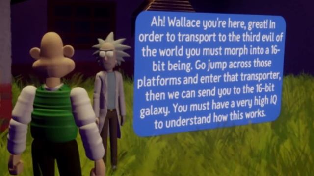 CRAZY WALLACE AND GROMIT MEME GAME!! | The Quest for Cheese (Dreams - PS5) смотреть онлайн