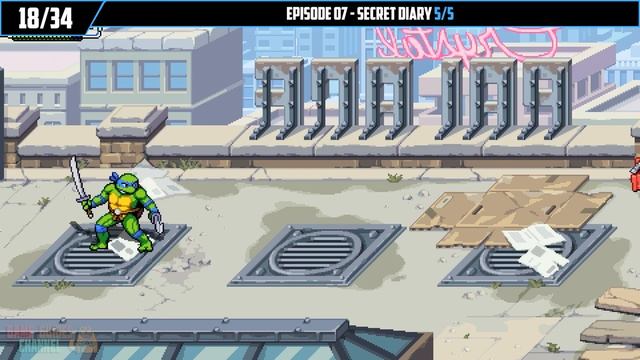 TMNT Shredder's Revenge All Secret & Collectible Locations Guide смотреть онлайн
