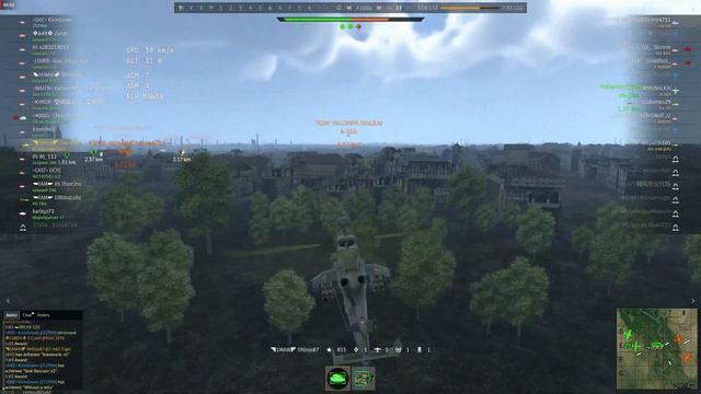 War Thunder / TIGER UHT Performs AA смотреть онлайн