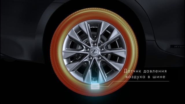 Lexus ES. Система мониторинга давления в шинах смотреть онлайн