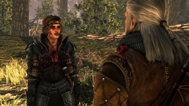 Geralt Saves Saskia Aka Saesenthessis - Witcher 2